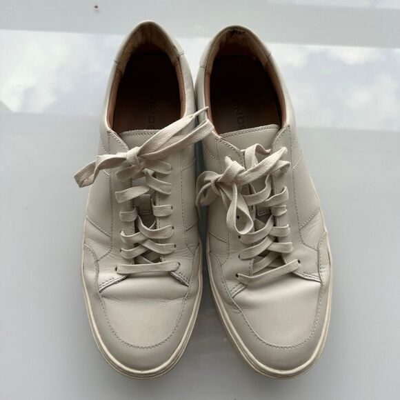 Vince Leonard Leather Sneaker Size 9.5 - Picture 7 of 8